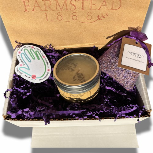 Just Breathe Lavender Relaxation Gift Set - Farmstead 1868