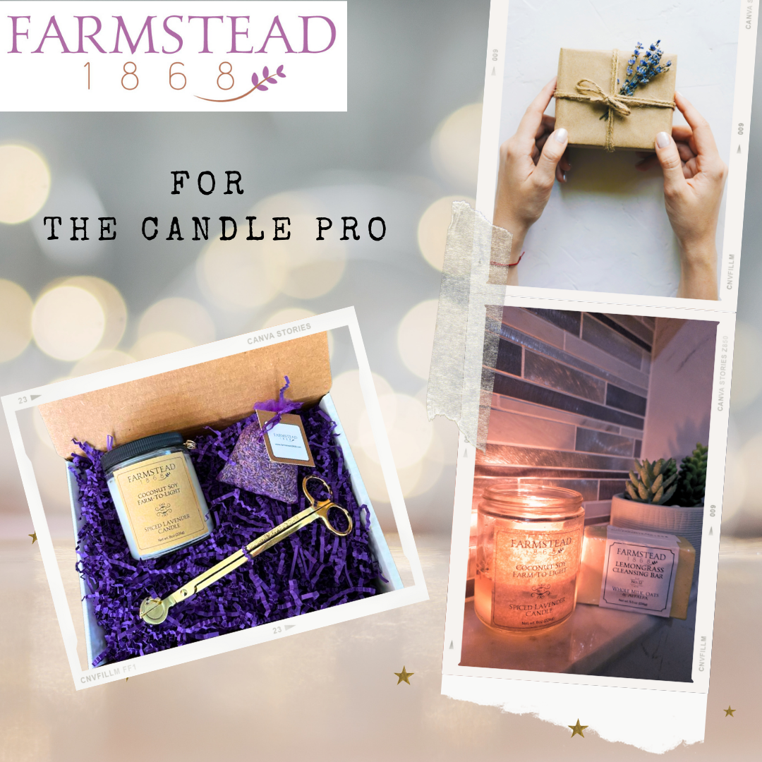 Pro Candle Bundle with Wick Trimmer - Farmstead 1868
